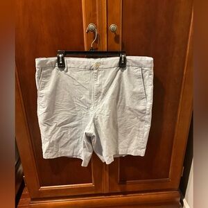 Chaps Men's Light Blue Cotton Blend Shorts Size 40